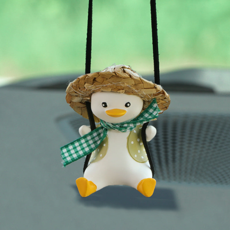 Cute Duck Car Pendant