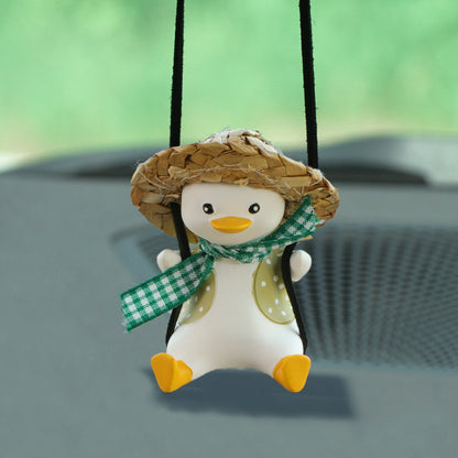 Cute Duck Car Pendant