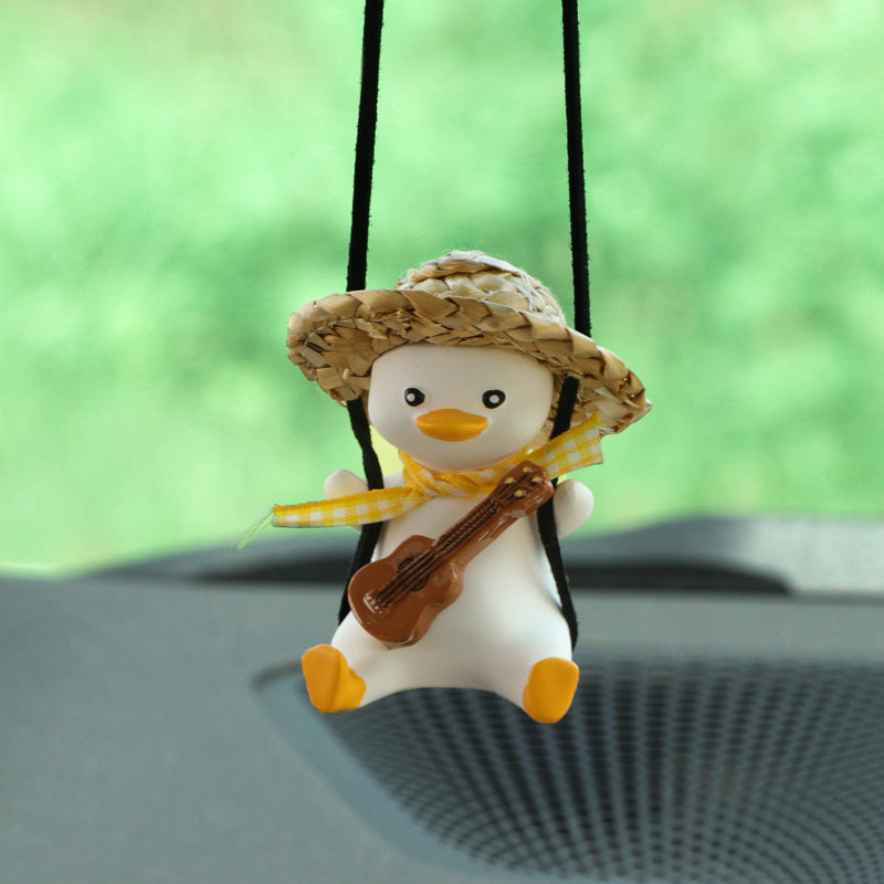 Cute Duck Car Pendant
