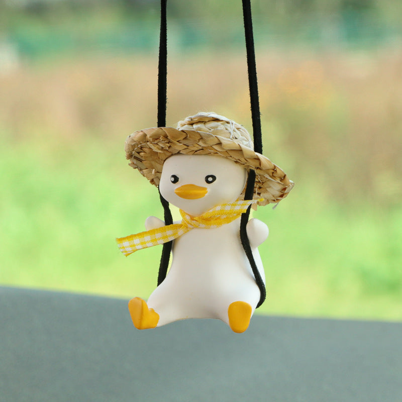 Cute Duck Car Pendant