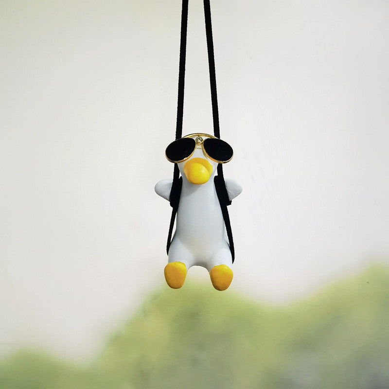 Cute Duck Car Pendant
