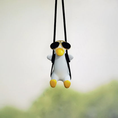 Cute Duck Car Pendant