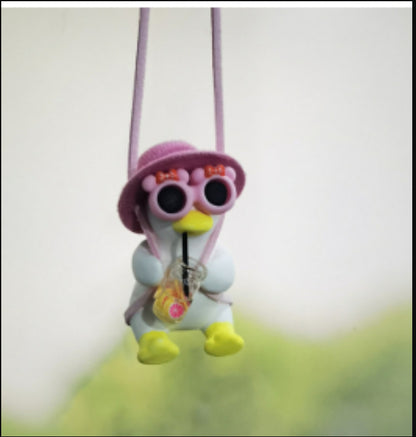 Cute Duck Car Pendant