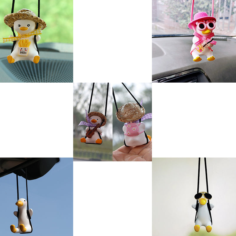 Cute Duck Car Pendant