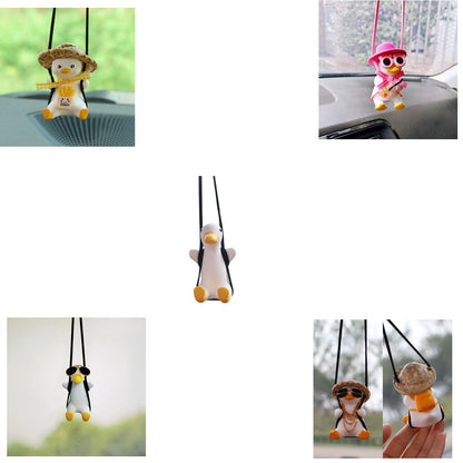 Cute Duck Car Pendant