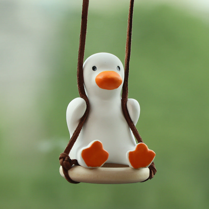 Cute Duck Car Pendant