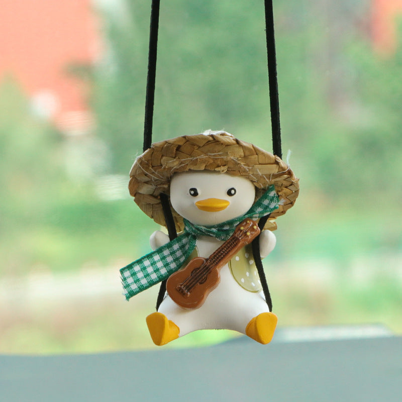 Cute Duck Car Pendant