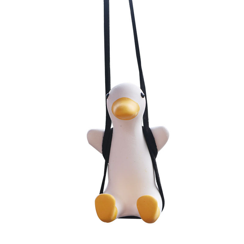 Cute Duck Car Pendant